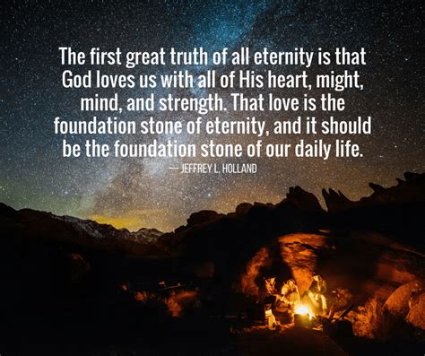 The First Great Truth Of All Eternity Lds Scripture Of The Day