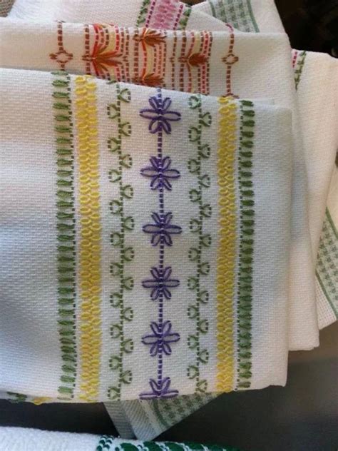 Cotton White Huck Towel Perfect For Embroidery 13 X 26