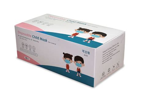 Childrens Disposable 3 Ply Face Masks Box Of 50 Face Mask Church