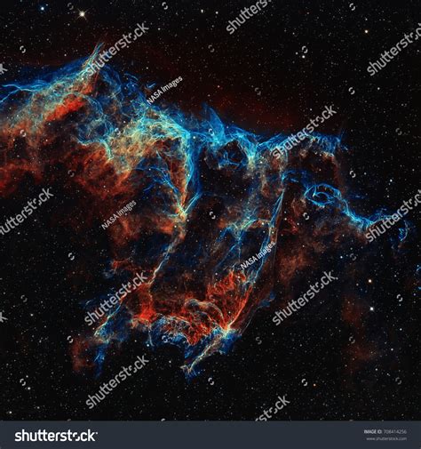 Veil Nebula Witchs Broom Nebula Cloud Stock Photo 708414256 Shutterstock