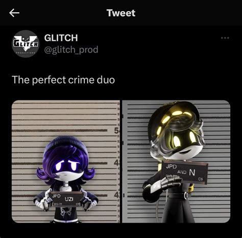 Guys Look What Glitch Just Posted Murder Drones Amino