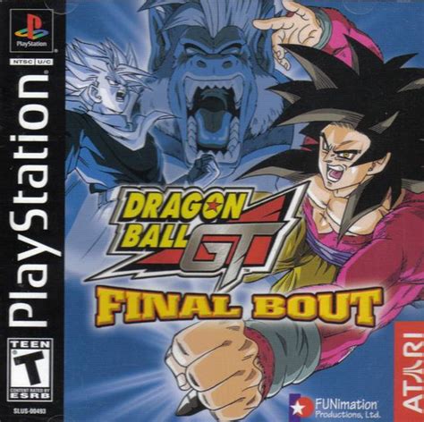 For the playstation game console and released by bandai in japan, europe. Dragon Ball GT Final Bout Sony Playstation