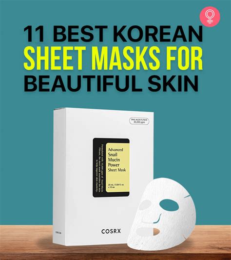 Best Korean Sheet Masks For Healthy And Glowing Skin Stylecraze