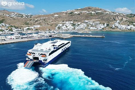 Athens To Mykonos Options By Ferry Or Plane Greeka