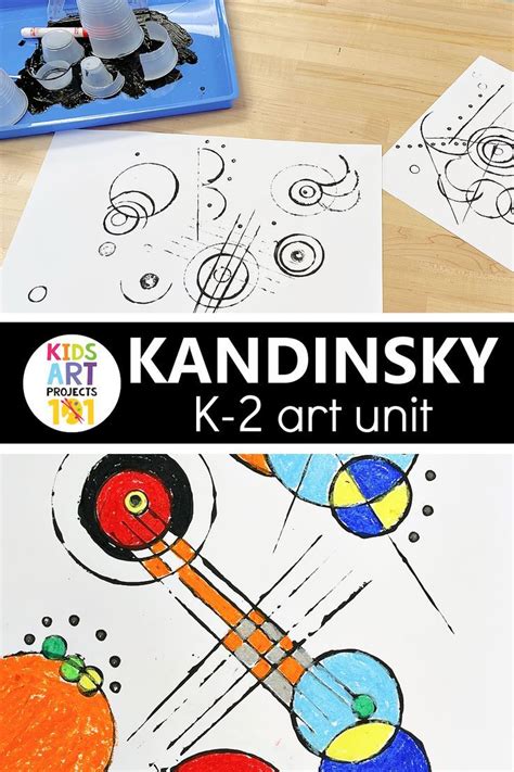Wassily Kandinsky Abstract Art Project Famous Artist Elementary Art