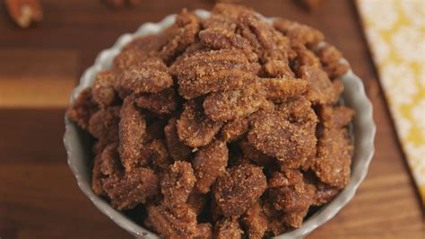 Directions for stovetop or oven casserole are also given, as well as info on low sodium alterations and a delayed crockpot start. Slow Cooker Candied Pecans | Recipe | Pecan recipes, Food ...