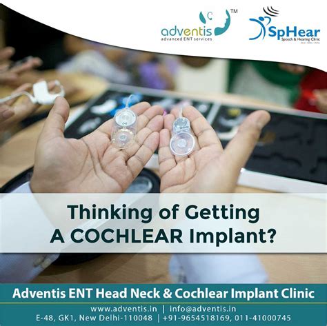 Important Facts To Learn About Cochlear Implant Surgery Adventis Ent