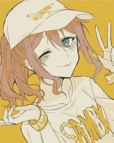 Anime Yellow Aesthetic Pfp Android Wallpaper
