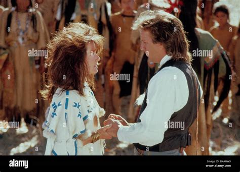 Dances With Wolves 1990 Mary Mcdonnell Kevin Costner Dww 012 Stock
