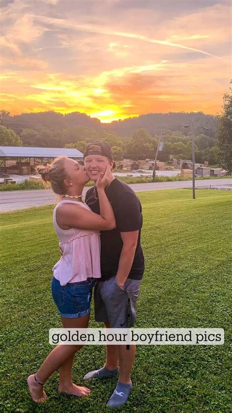 Couples Poses Sunset Golden Hour Cute Poses For Couples Boyfriend