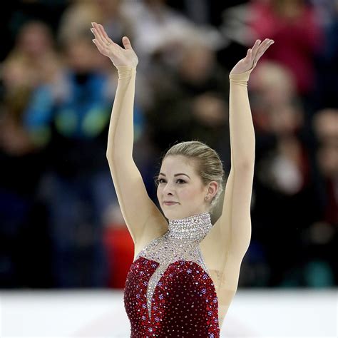 Gracie Gold Olympics Red Dress