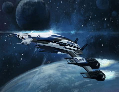 Normandy Sr2 By Selena On Deviantart Mass Effect Ships Mass Effect 2