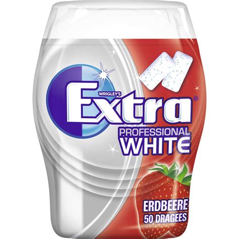 Kaugummi Extra Professional White Erdbeere Von Wrigleys