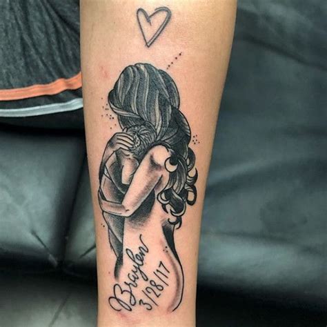 Hold Them Close Meaningful Mom Tattoos That Celebrate Motherhood