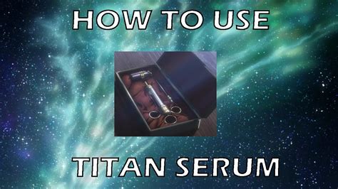 Aotinsertplayground How To Use Titan Serum Youtube