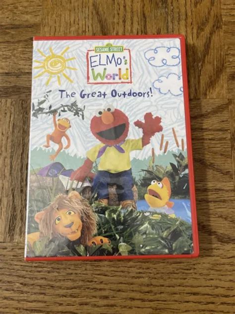 Sesame Street Elmos World The Great Outdoors Dvd 1188 Picclick
