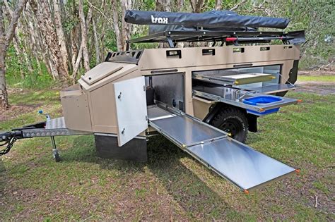Diy Off Road Camper Trailer Build Pull Out Kitchen Ideas Camping Plans