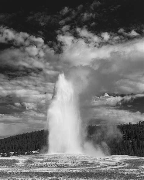 Old Faithful Yellowstone Np Robert Faucher Photography