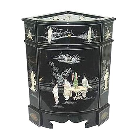 Oriental Furniture Chinese 8 Ladies Corner Cabinet And Reviews Wayfair