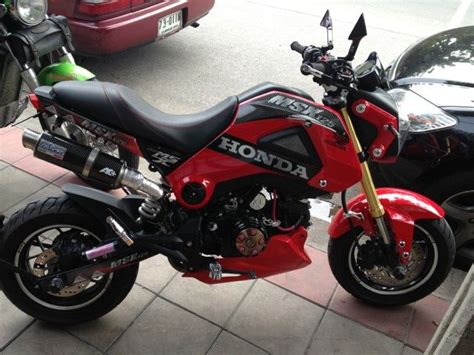 125cc bikes are here defined as all motorbikes with engine size from 50 to 125 ccm. Mini Street Bike, Honda MSX 125 สีแดงแต่งเต็ม | ซื้อง่าย ...