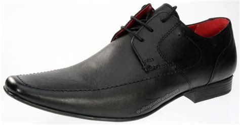 Black Real Leather Mens Casual Formal Shoes Clearance Sale 7 12 Ebay