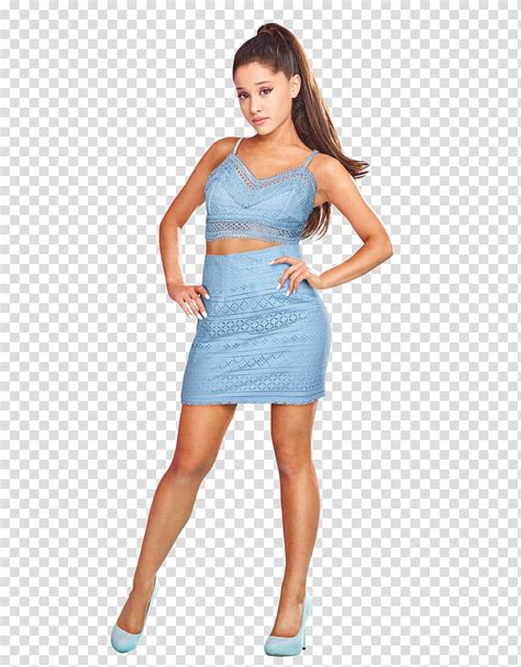 Ariana Grande Standing Ariana Grande Holding Her Waist Transparent