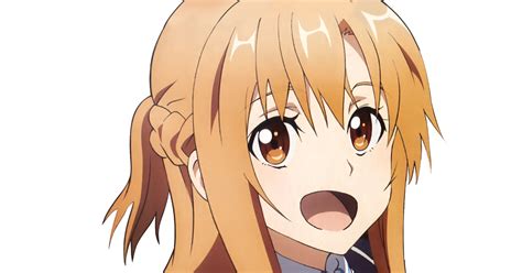 Sword Art Onlineseifuku Asuna Mega Cute Hd Render Ors Anime Renders