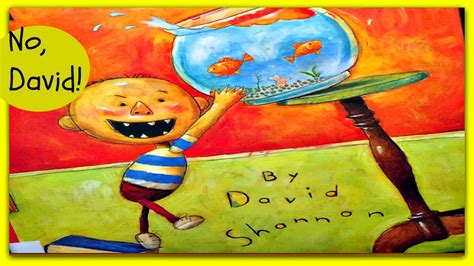 David Shannon No David Read Aloud Storybook For Kids Children