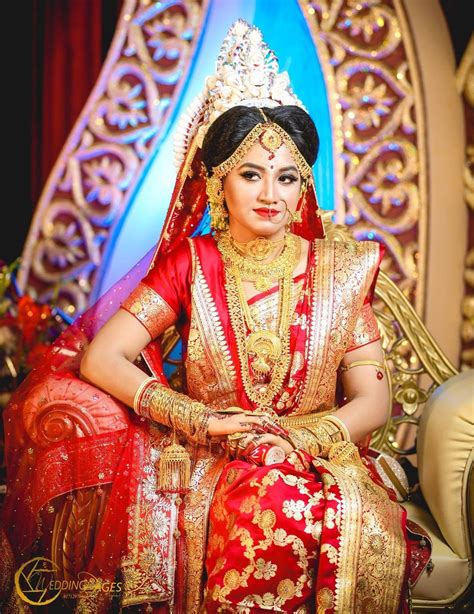 Indian Bride Makeup Bengali Bridal Makeup Indian Wedding Bride