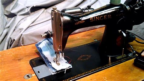 Serviced And Rewired Vintage 1948 Singer 15 91 Sewing Machine Ah523352