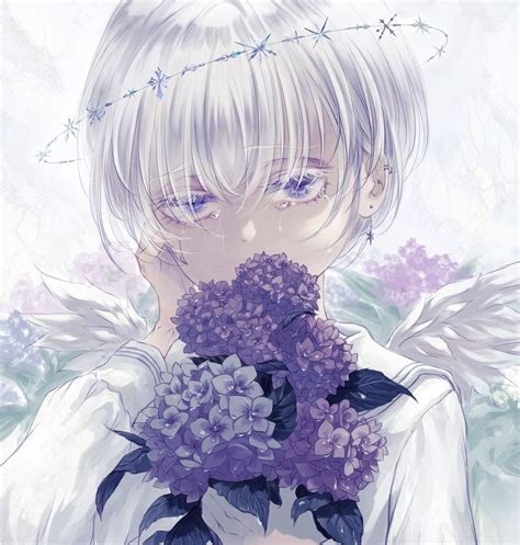 Pin By Rain Coat On Inspiration For Art Anime Flower Anime Artwork