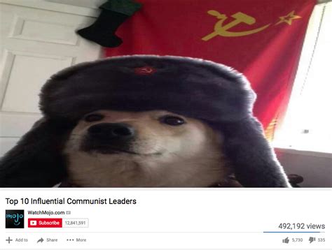Doggo Does A Communist Dankmemes