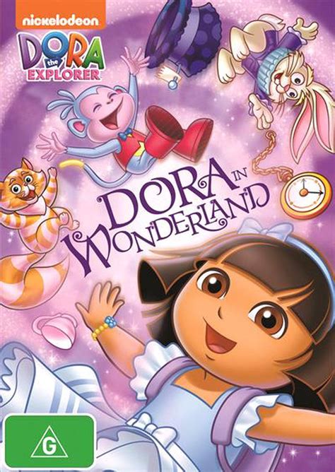 Dora The Explorer Dora In Wonderland Dvd Region 4 Free Shipping