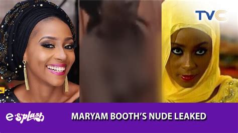 Maryam Booths Leaked Nde Video Kannywood Says They Wont Ban Actress Youtube