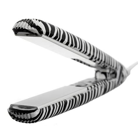 100 240v Mini Zebra Stripes Ceramic Hair Straightener Splint Flat Iron