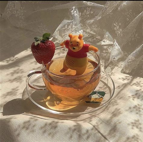Korean Milk Tea Aesthetic Cute Winniethepooh Goals Bts Glow