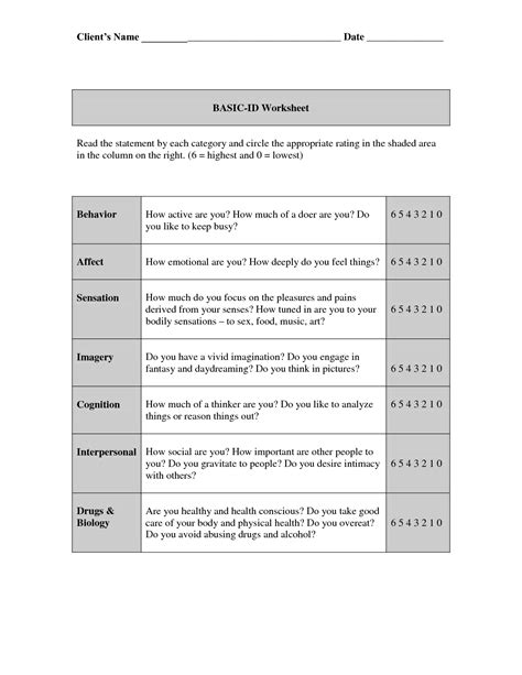 15 Best Images Of Cognitive Behavioral Therapy Worksheets
