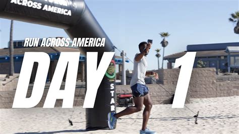 Running Across America Day 1 Episode 1 The Run Across America