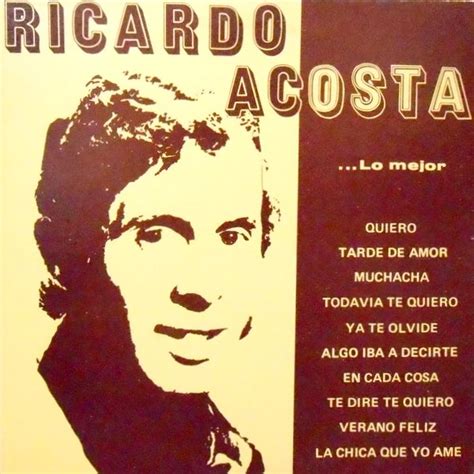 Lp Ricardo Acosta Lo Mejor El Barrio Disc Store