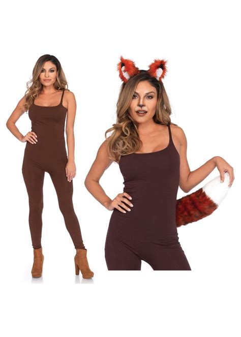 Fox Women Costume Set Animal Costumes
