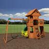 Woodland casita de juegos modelo: Woodland Wooden Swing Set - Playsets | Backyard Discovery