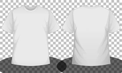 Blank T Shirt Template Front And Back Royalty Free Svg Cliparts