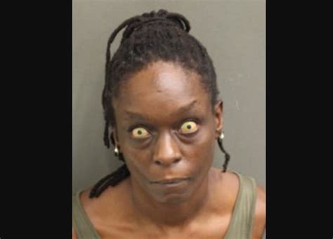 Mugshots Of The Day Crazy Eyed Florida Woman And A Darksided Guy’s Effed Up Nose