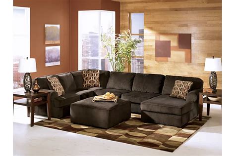 Vista 3 Piece Sectional With Chaise Ashley Furniture Homestore