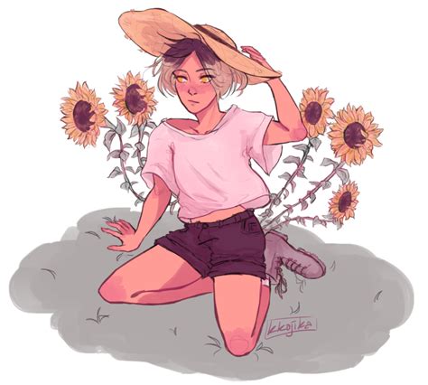 Maybe you would like to learn more about one of these? sunflower boy by timidoodle on DeviantArt