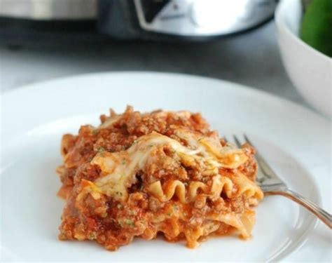 Easy Crockpot Lasagna Recipe Cooks In 2 Hours