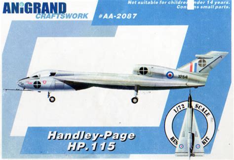 Handley Page Hp115 By Anigrand