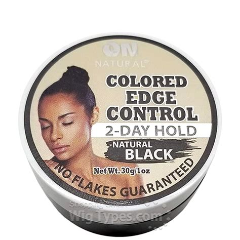 On Natural Edge Control Colored Hair Gel 2 Day Hold 1oz