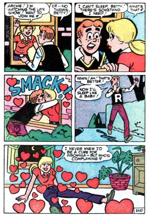 Betty Cooper Kissing Archie Comics Strips Riverdale Comics Archie