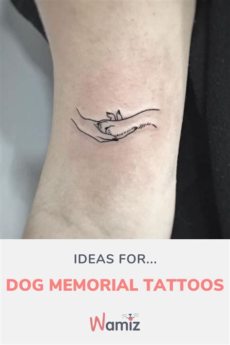 A Womans Arm With The Words Ideas For Dog Memorial Tattoos
